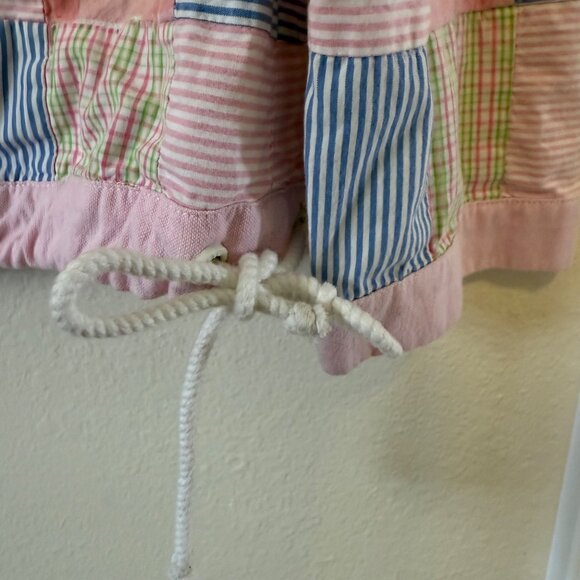 Vineyard Vines Women's 1/4 Zip Pullover Hooded Top Roll Sleeve Patchwork Size S - Picture 5 of 6